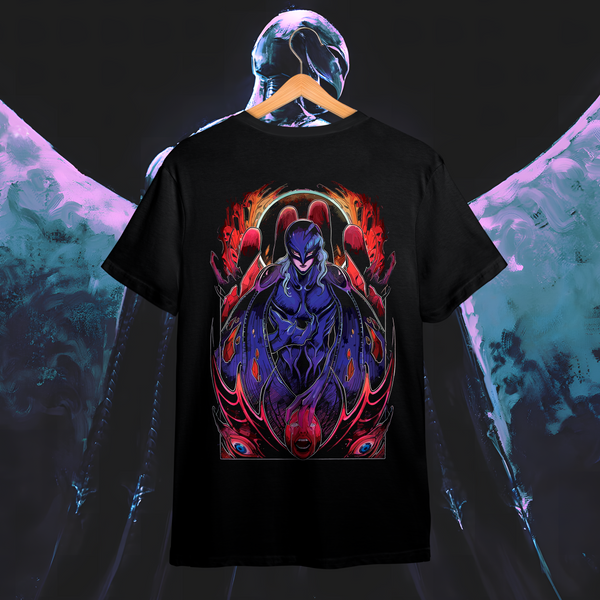 Griffith Hawk Eye Emblem Black - Berserk Oversized Tee