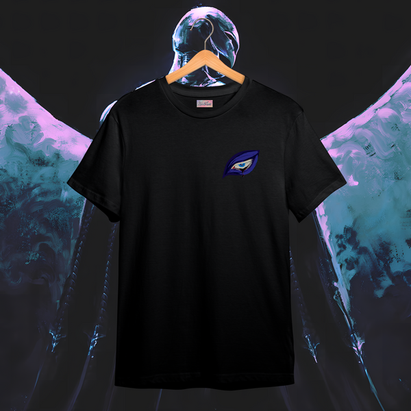 Griffith Hawk Eye Emblem Black - Berserk Oversized Tee