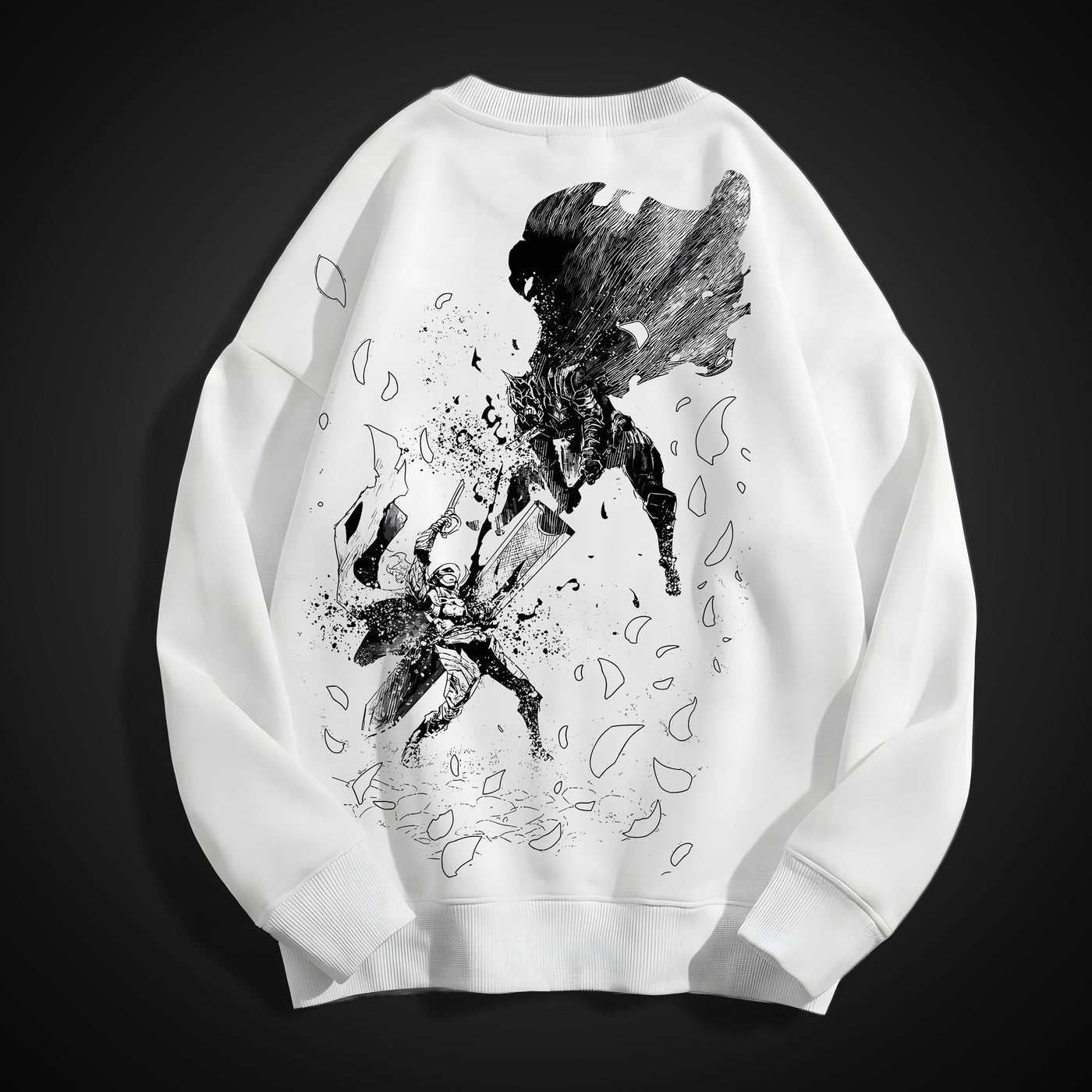 Guts vs Griffith "Eclipse of Fate" Oversized Sweatshirt
