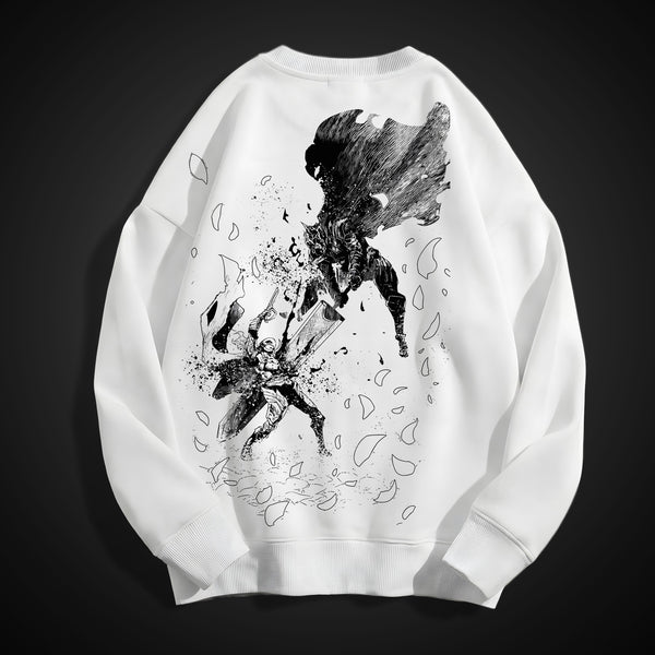 Guts vs Griffith: Eclipse of Fate - Berserk Oversized Sweatshirt
