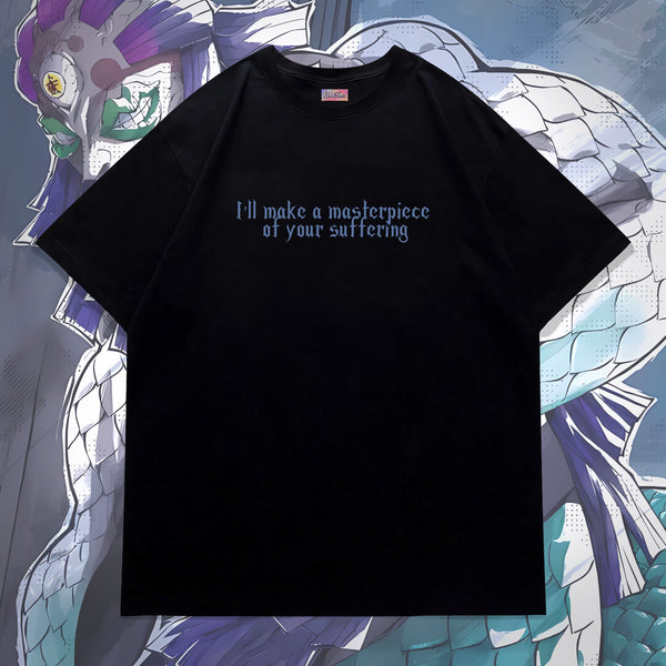 Gyokko Masterpiece of Suffering - Demon Slayer Oversized Tee