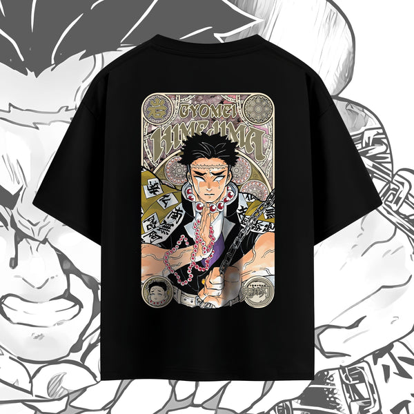 Gyomei Stone Prayer - Demon Slayer Oversized Tee