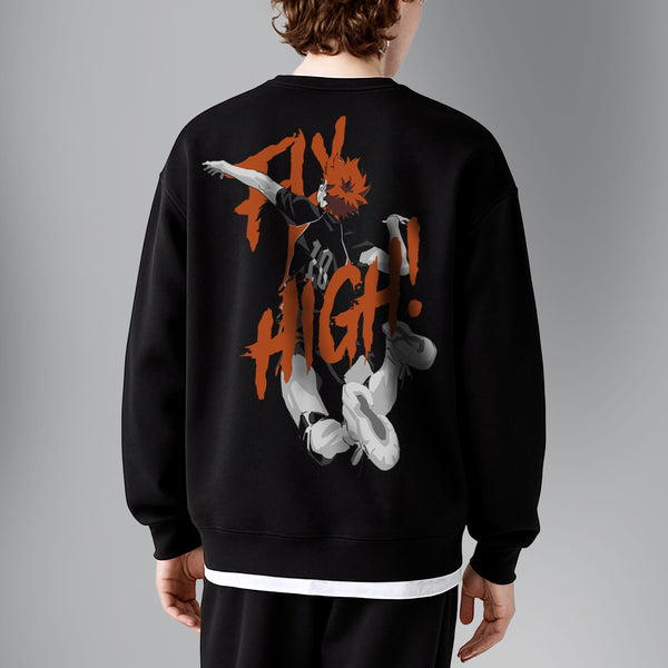Fly High - Haikyuu Oversized Sweatshirt