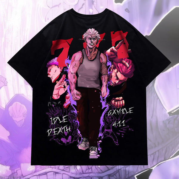 Hakari Kinji: Idle Death Gamble - Jujutsu Kaisen Oversized Tee