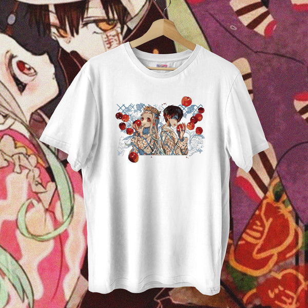 Hanako Apples Ikebana Scene - Toilet Bound Hanako Kun Oversized Tee