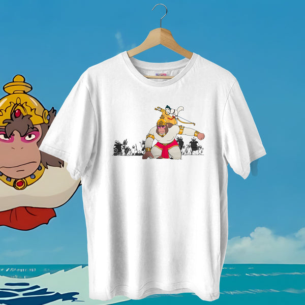 Ram and Hanuman Oversized Tee