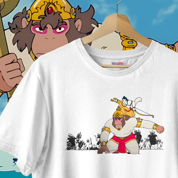 Ram and Hanuman Oversized Tee