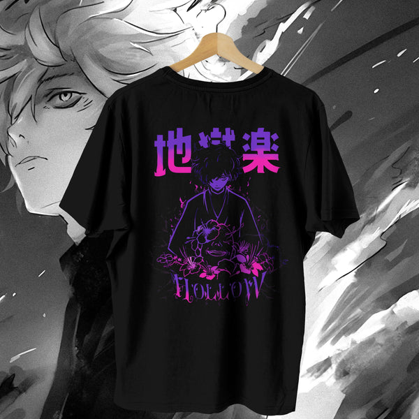 Purple Wordmark Logo - Hell's Paradise Oversized Tee
