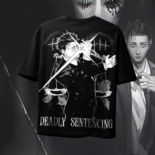 Higuruma Justice Is Blind - Jujutsu Kaisen Oversized Tee