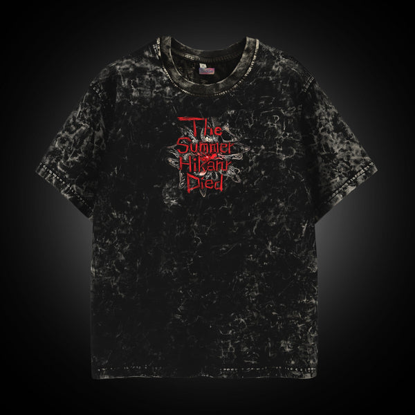 Distortion Acid Wash - The Summer Hikaru Died Oversized Tee