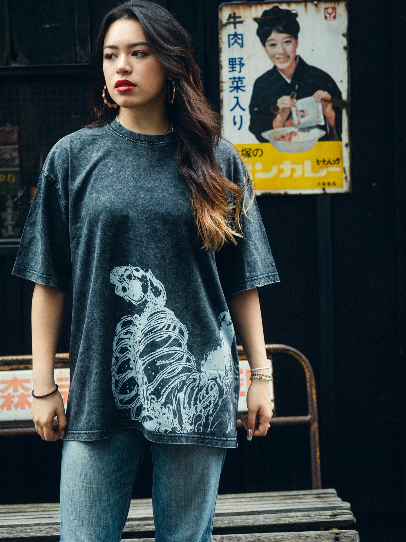 Black t-shirt with Skull Knight Berserk Founding Titan graphic – photo 2