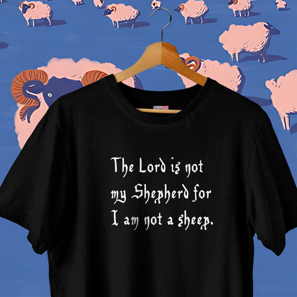 I Am Not Sheep Oversized Tee