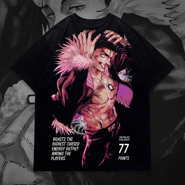 Ishigori Ryu Highest Output - Jujutsu Kaisen Oversized Tee