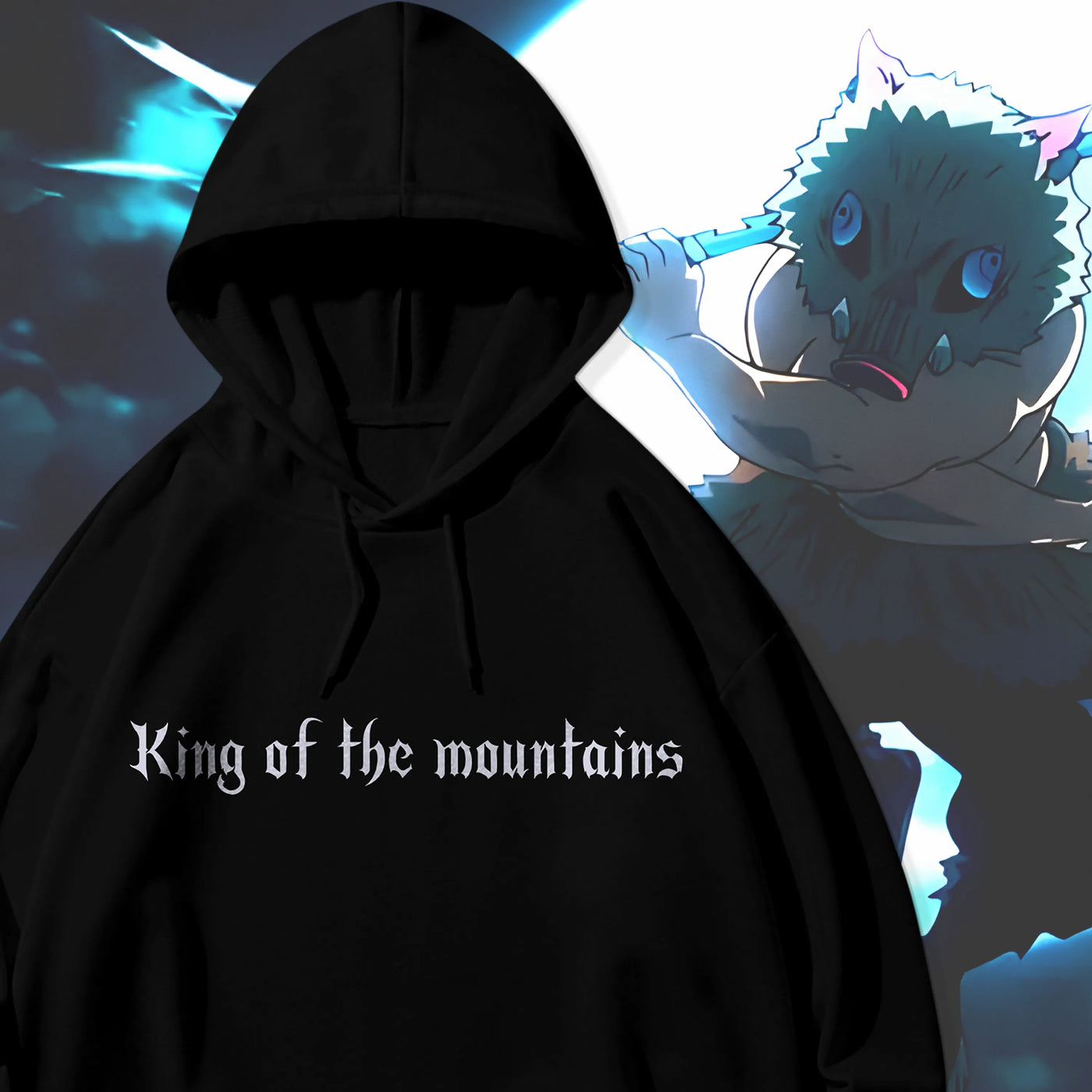 Inosuke "King of the Mountains" Oversized Hoodie