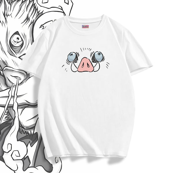 Inosuke Montage - Demon Slayer Oversized Tee