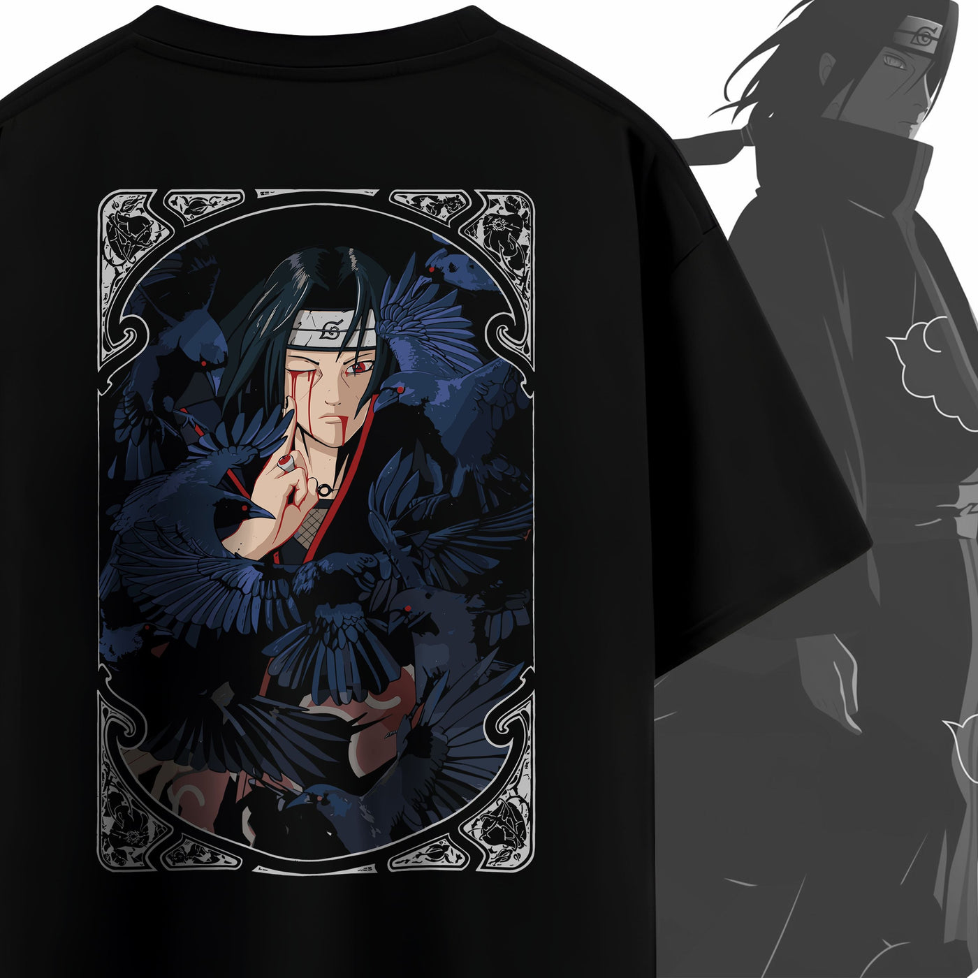 Itachi Crows Oversized Tee