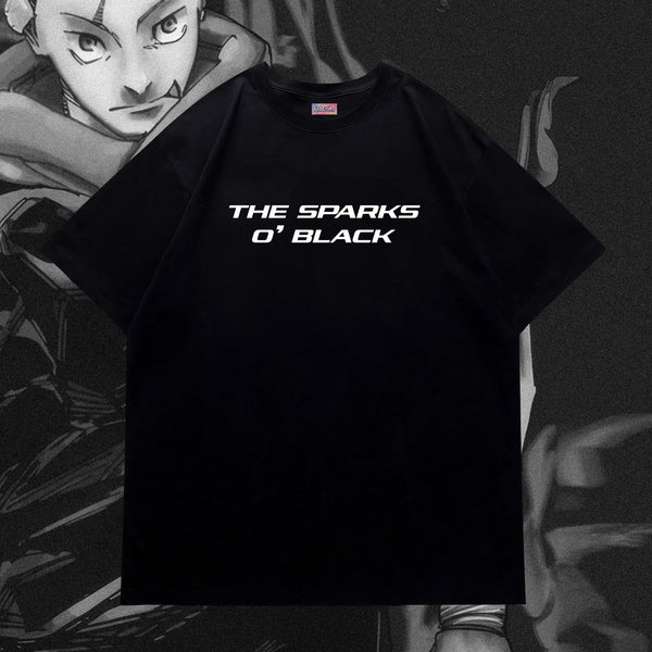Itadori Sparks O' Black - Jujutsu Kaisen Oversized Tee