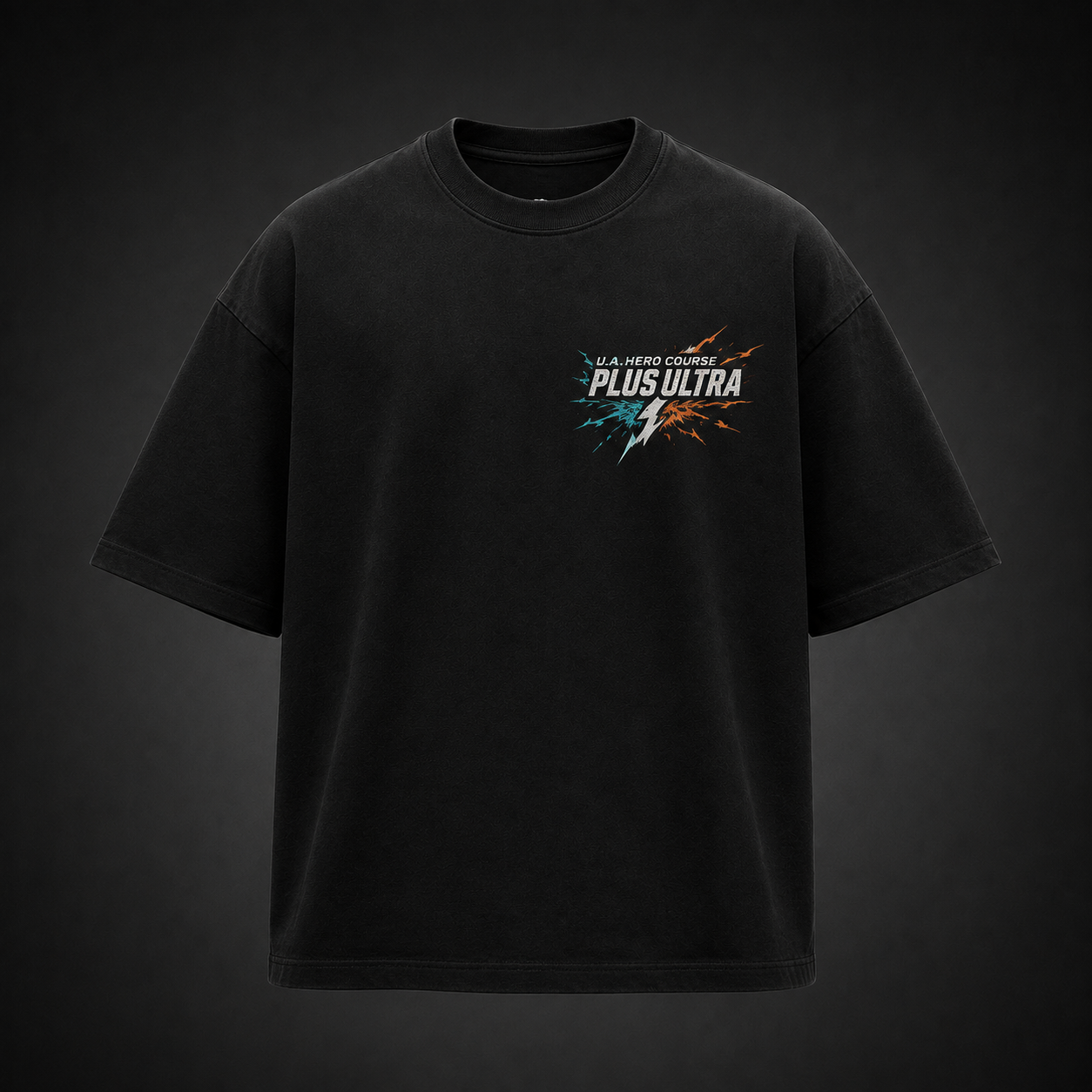 Black t-shirt with Izuku Midoriya My Hero Academia Plus Ultra Deku graphic – photo 2