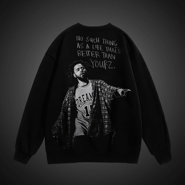 Love Yourz - J. Cole Oversized Sweatshirt