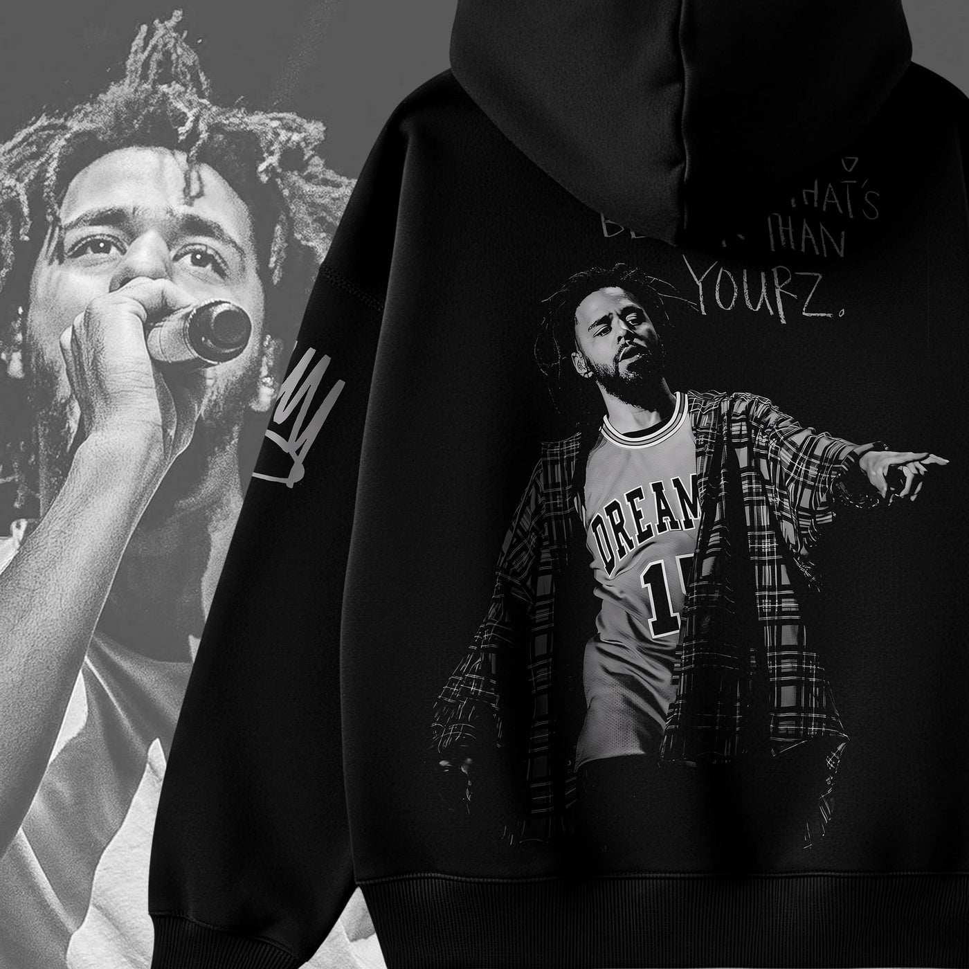 J. Cole "Love Yourz" Oversized Hoodie