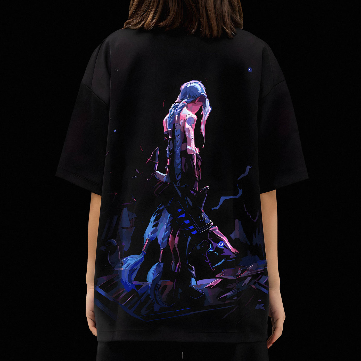 Jinx The Monster You Created Oversized Tee