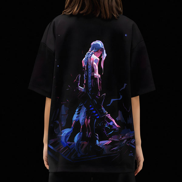 I Am the Monster You Created Neon - Arcane Oversized Tee