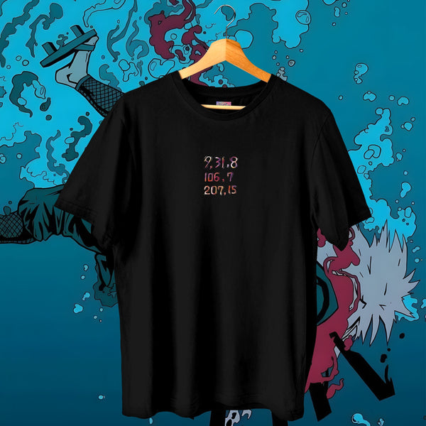 Jiraiya The Real One Toad Oil Coordinates - Naruto Oversized Tee