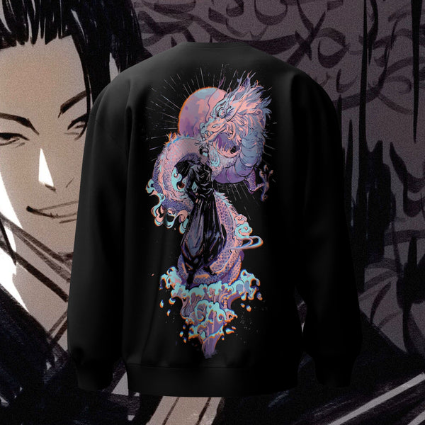 Geto Kenjaku Dragon - Jujutsu Kaisen Oversized Sweatshirt