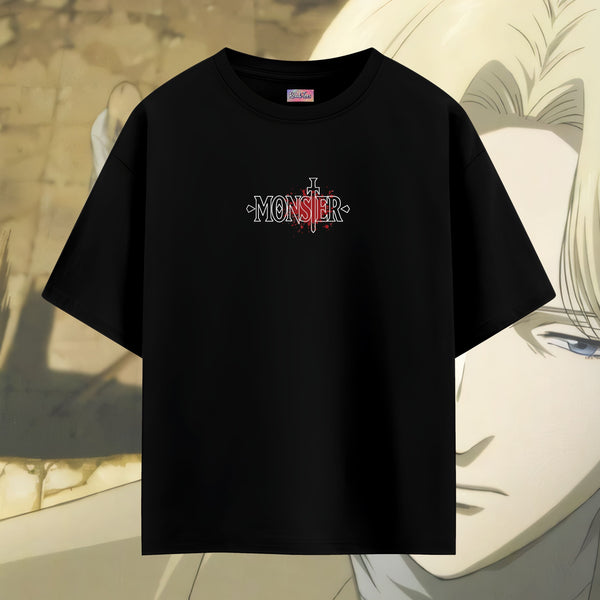 Johan Liebert Equal in Death - Monster Oversized Tee