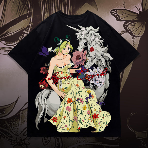Jolyne Cujoh Stone Ocean - JoJo's Bizarre Adventure Oversized Tee