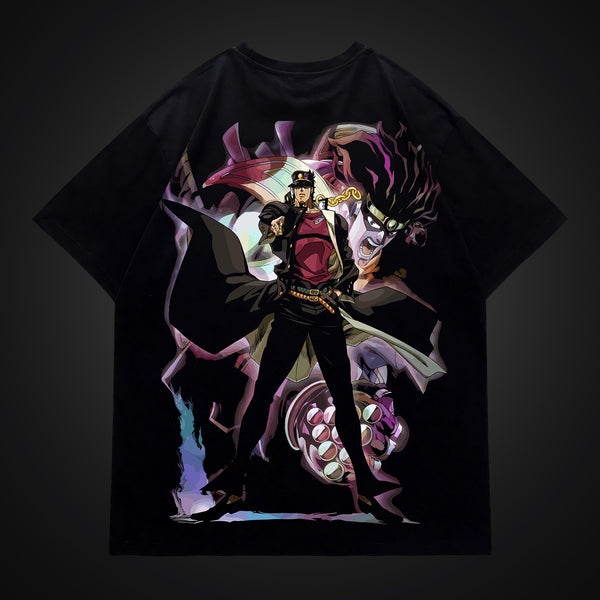 Jotaro the One Beyond Time - JoJo's Bizarre Adventure Oversized Tee