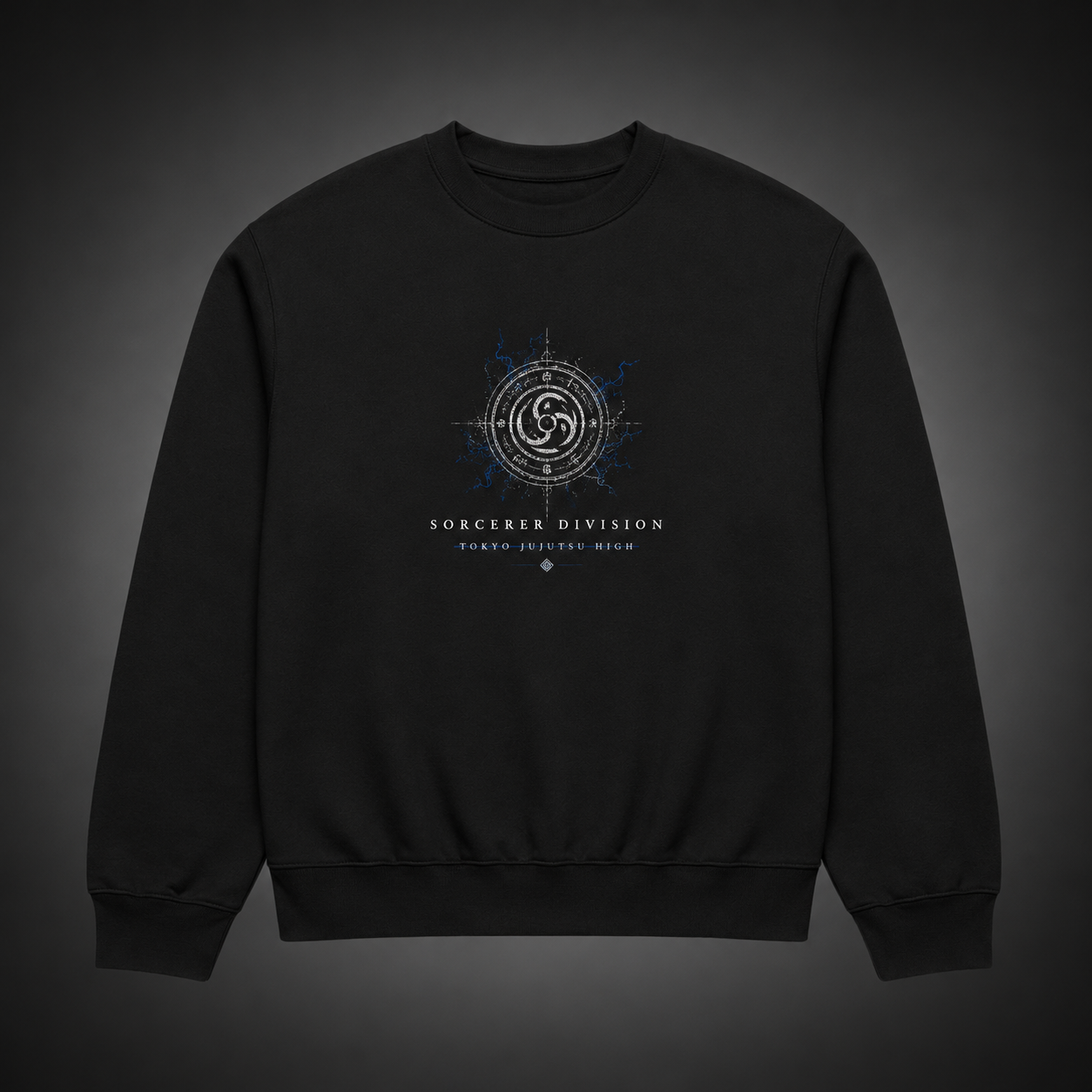 Black sweatshirt with Jujutsu Kaisen Tokyo Sorcerers graphic – photo 2