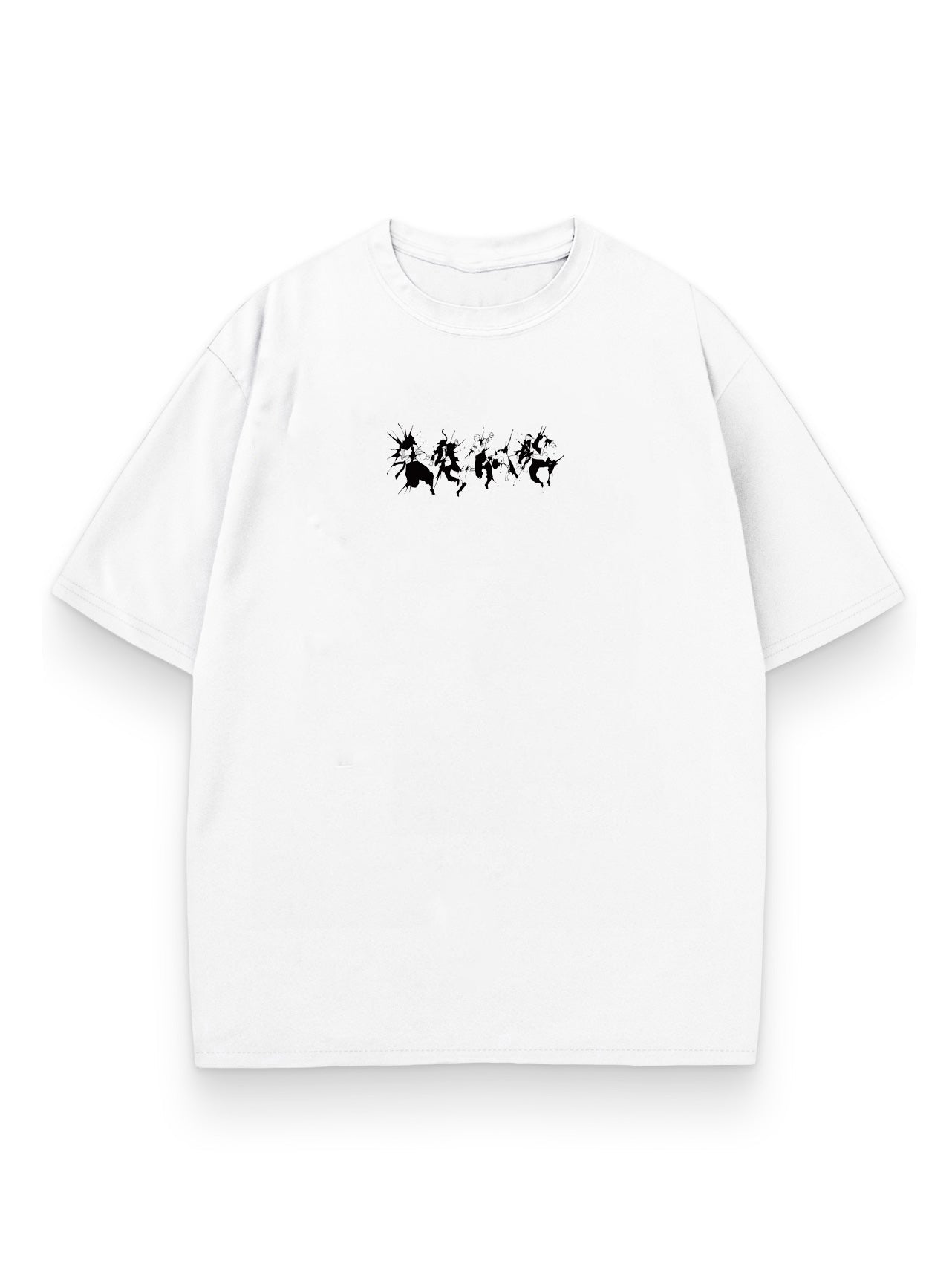 White t-shirt with Toji Fushiguro Jujutsu Kaisen Koi Requiem graphic – photo 2