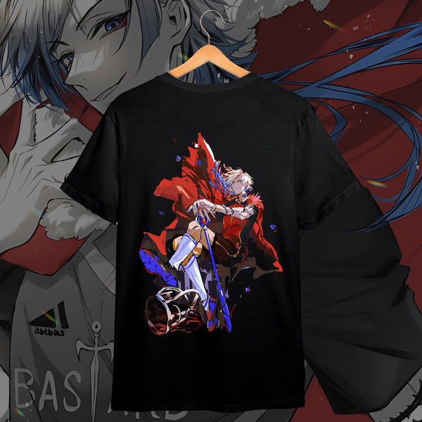 I Am Shining Minimalist Text - Blue Lock Oversized Tee