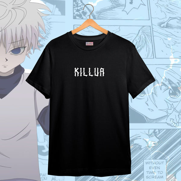 Killua Wordmark Classic Fit - Hunter X Hunter Oversized Tee