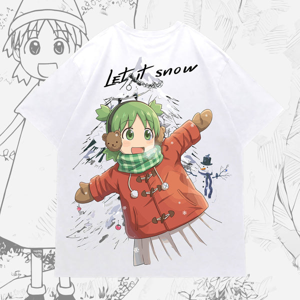 Yotsuba in Snow - Yotsuba&! Oversized Tee