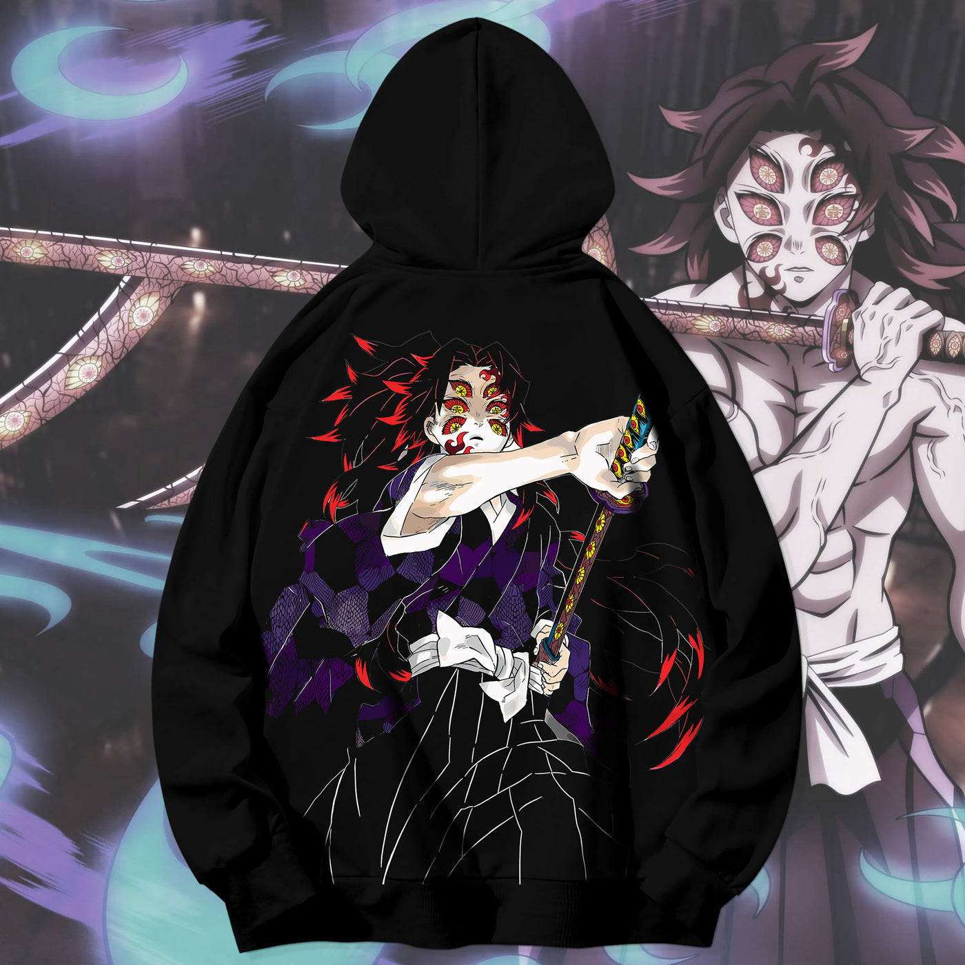 Kokushibo Moon Breathing Hoodie