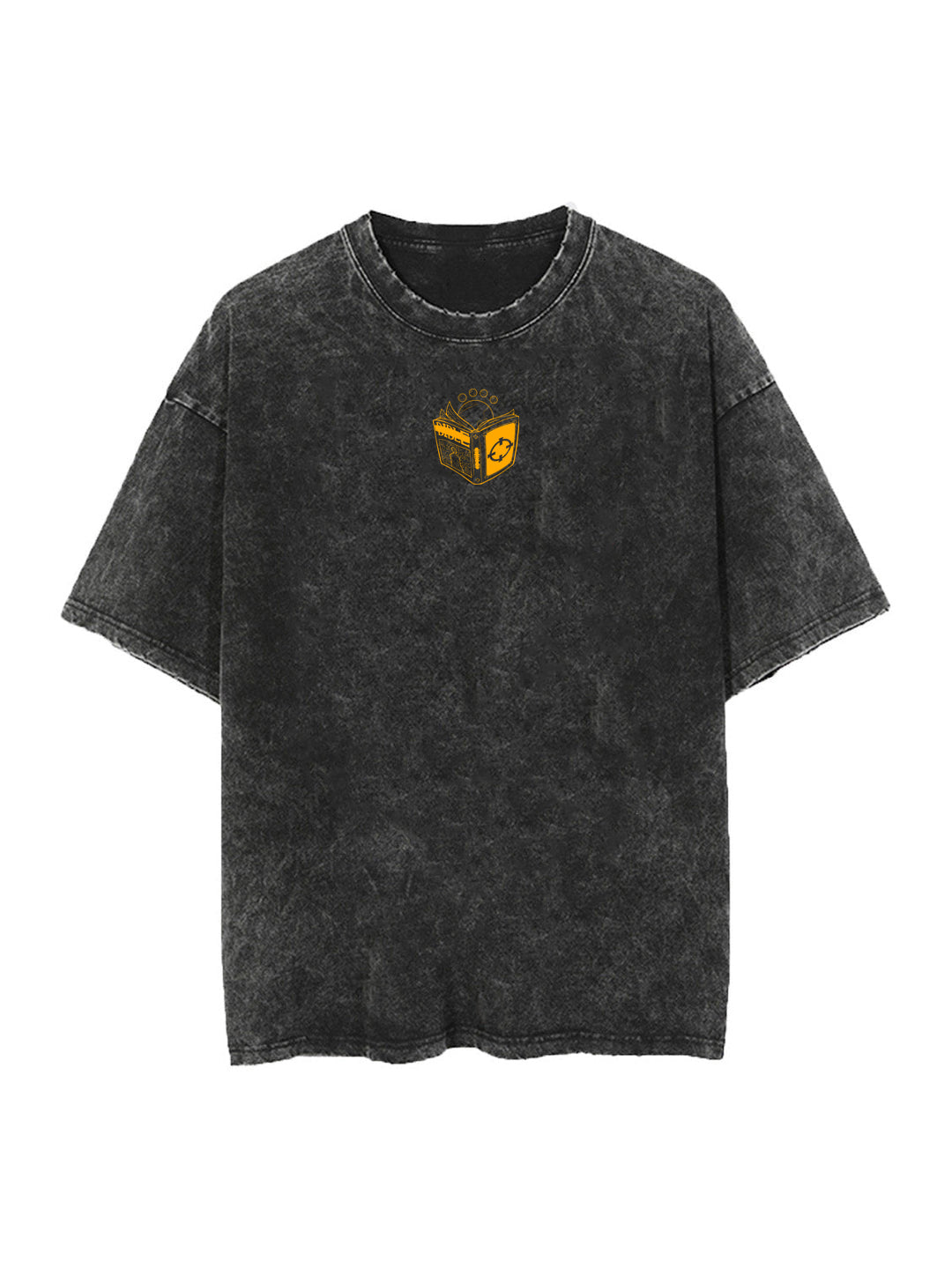 Washed black t-shirt with Bartholomew Kuma One Piece Tyrant Paw graphic – photo 2