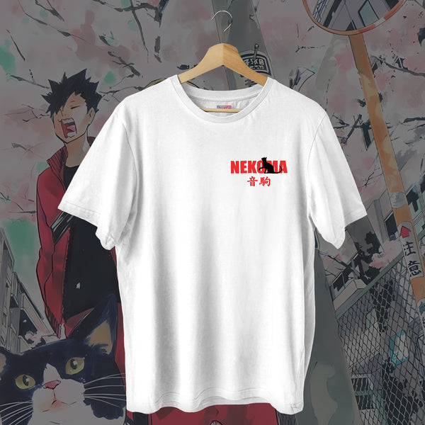 Nekoma Chest Logo - Haikyuu Oversized Tee