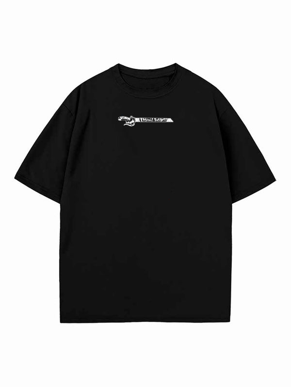 White t-shirt with Levi Ackerman Attack On Titan Silent Captain graphic – photo 2