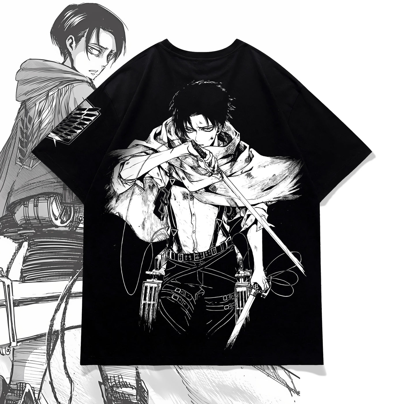 Levi - Humanity's Strongest Soldier Oversized Tee
