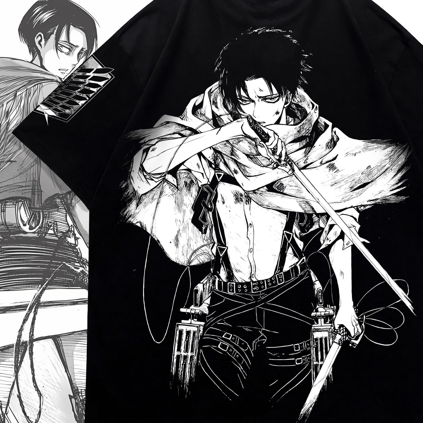 Levi - Humanity's Strongest Soldier Oversized Tee