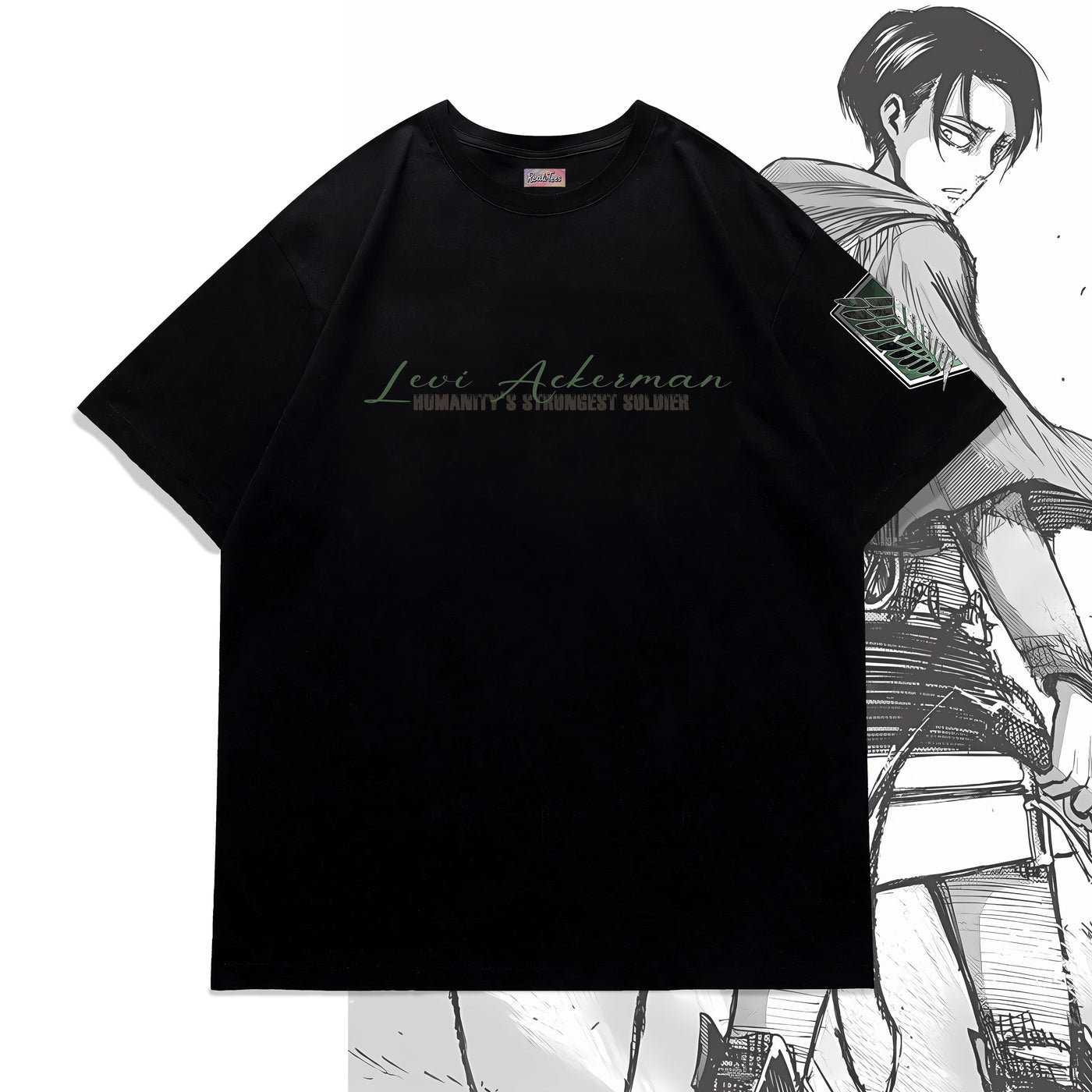 Levi - Humanity's Strongest Soldier Oversized Tee