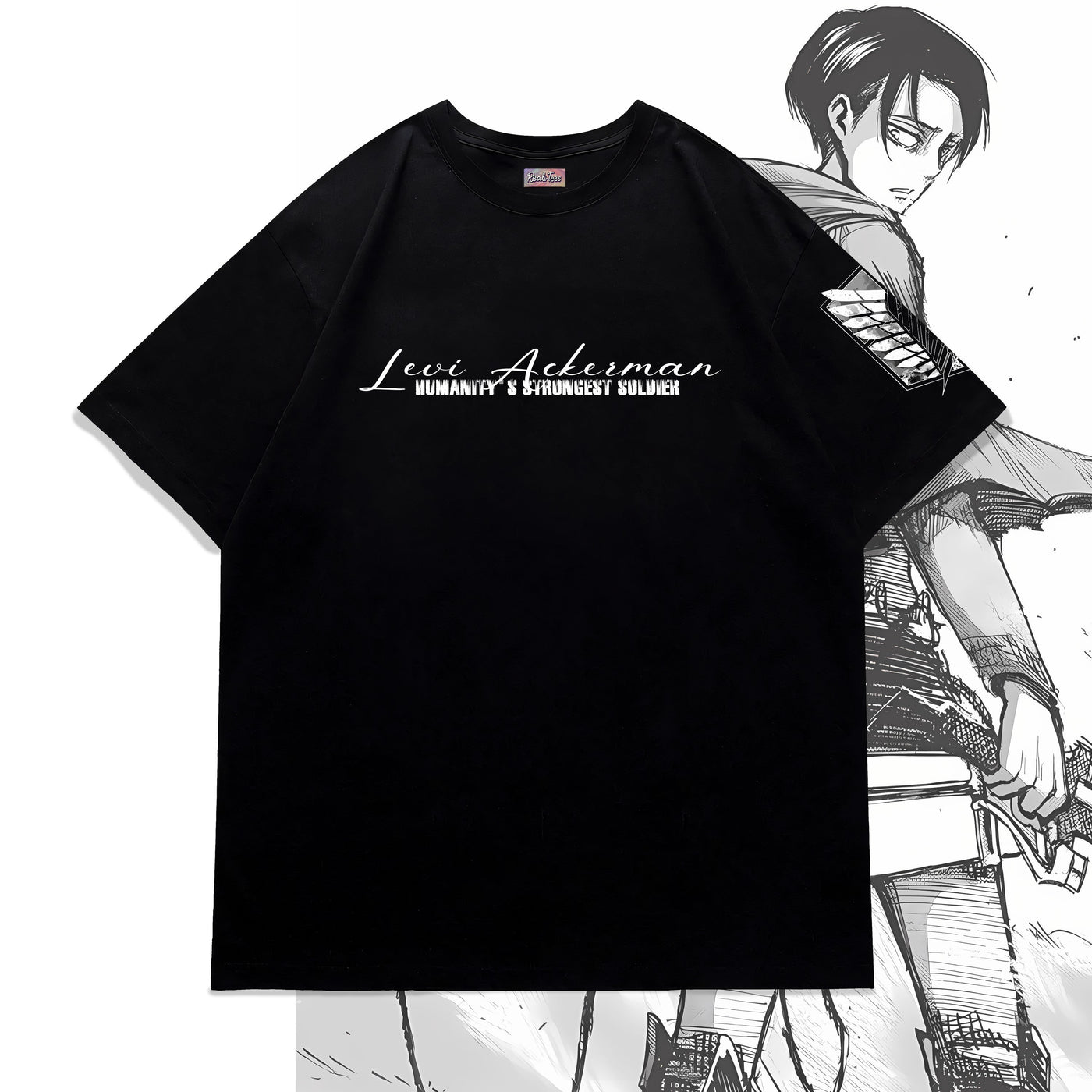 Levi - Humanity's Strongest Soldier Oversized Tee