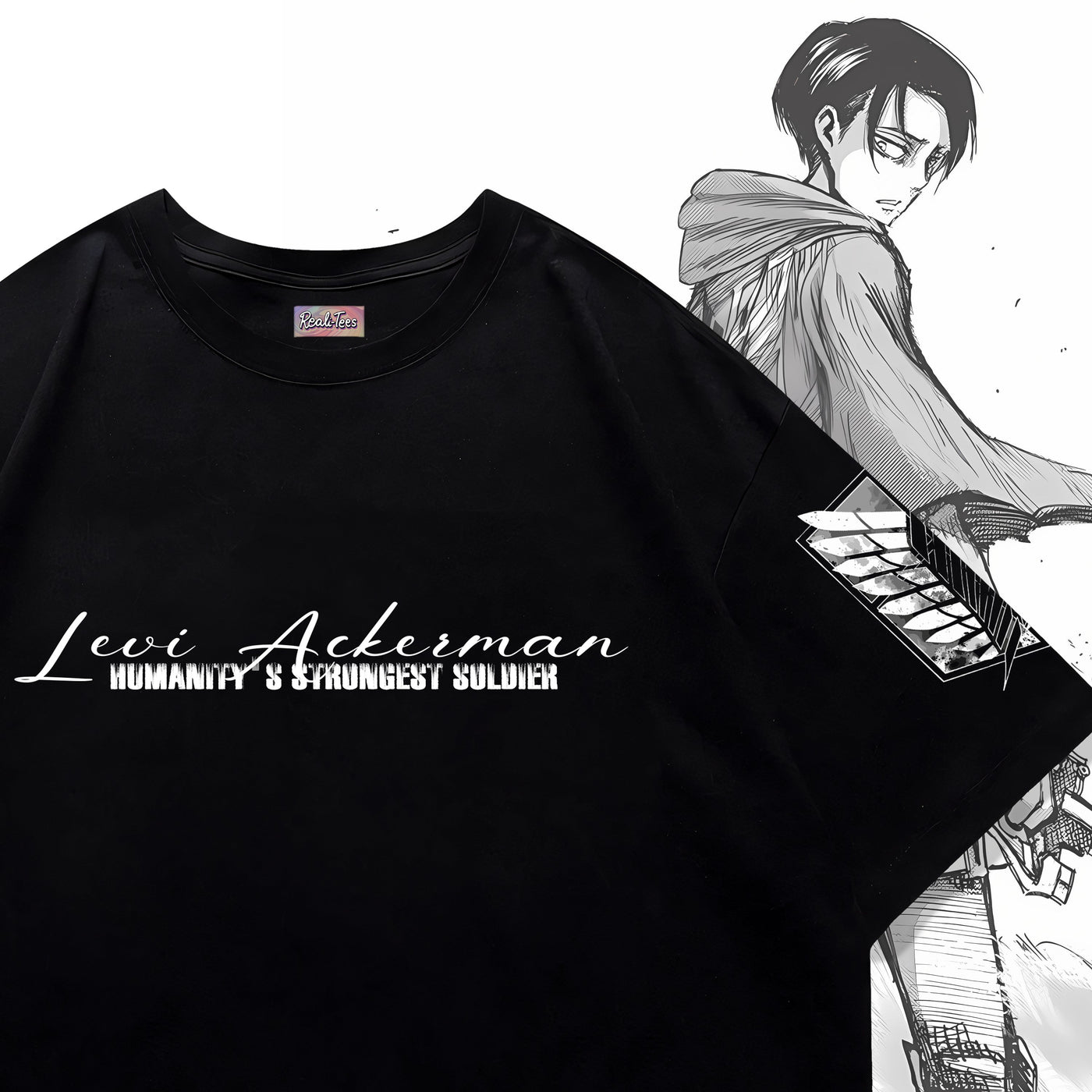 Levi - Humanity's Strongest Soldier Oversized Tee