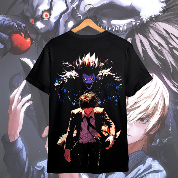 I Am Kira Black Wash - Death Note Oversized Tee