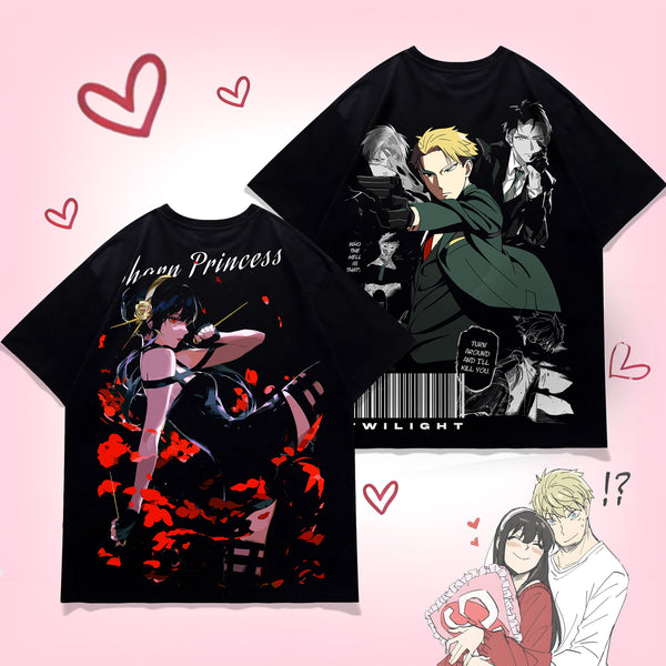 Mr. & Mrs. Forger - Spy x Family Oversized Tee