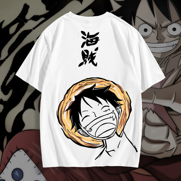 Straw Hat Dreams Luffy x Thousand Sunny - One Piece Oversized Tee
