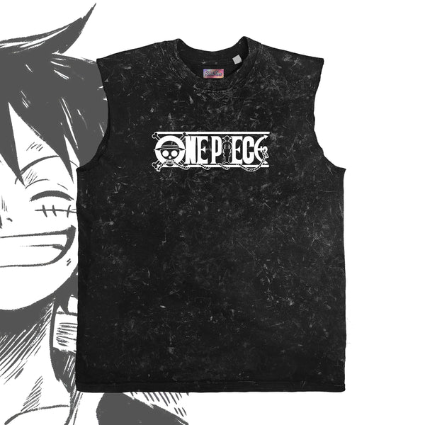 Luffy Wanted Poster - One Piece Tanktop