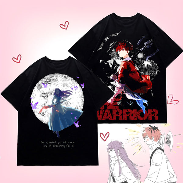 The Mage and the Warrior - Frieren Oversized Tee